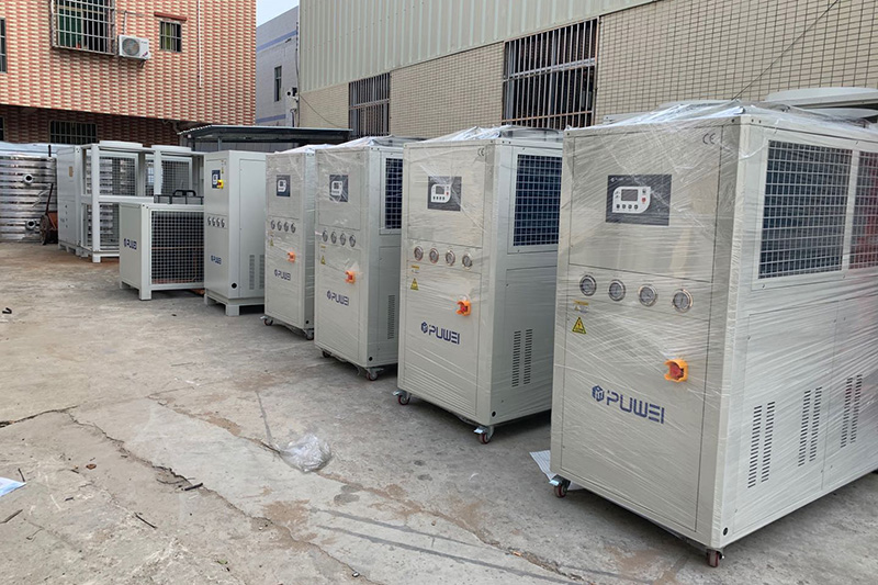 Refrigeration parameters of air-cooled chillers